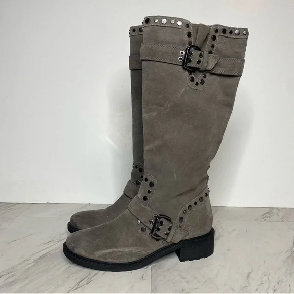 Sam Edelman Women's Deryn Knee-High Boot - Stylish Stud Detail, Zip Closure, Available In Multiple Colors - View #8
